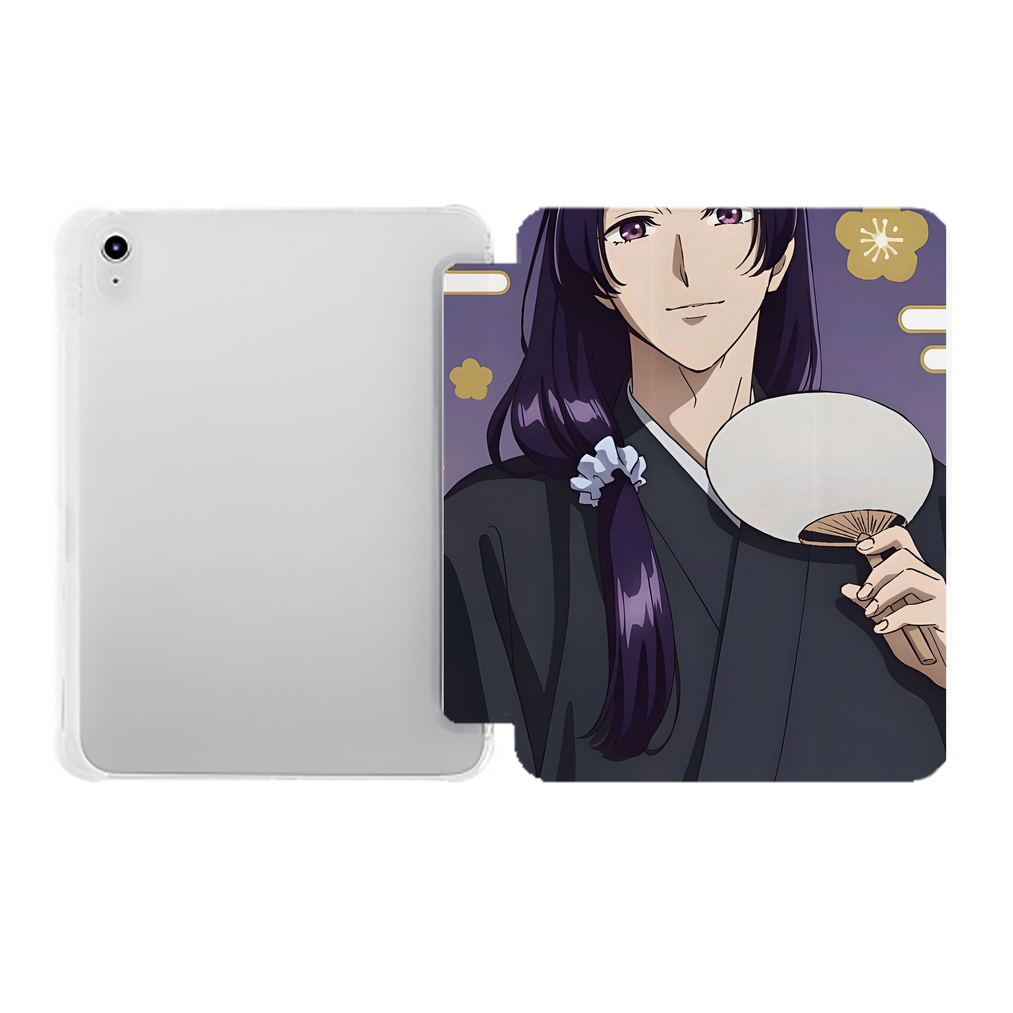 （画像用） 薬屋のひとりごと The Apothecary Diaries IPad ケース ペン収納付き 三つ折りスタンド PUレザー×シリコン 対応機種9.5/10.5/10.9インチ